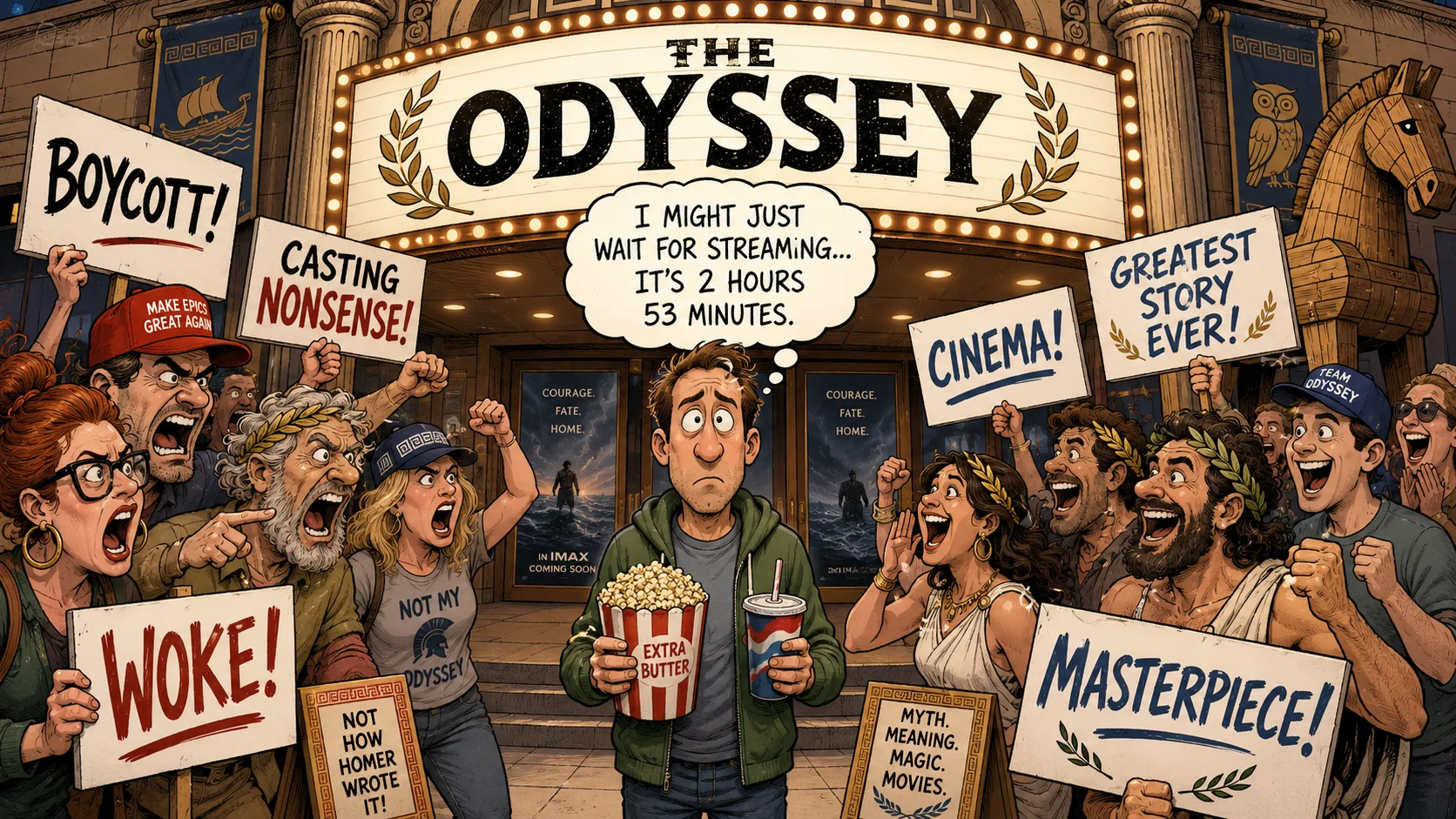 The Odyssey and the Great American Movie Argument
